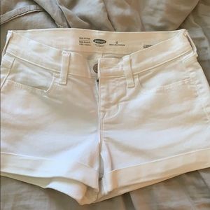 white shorts
